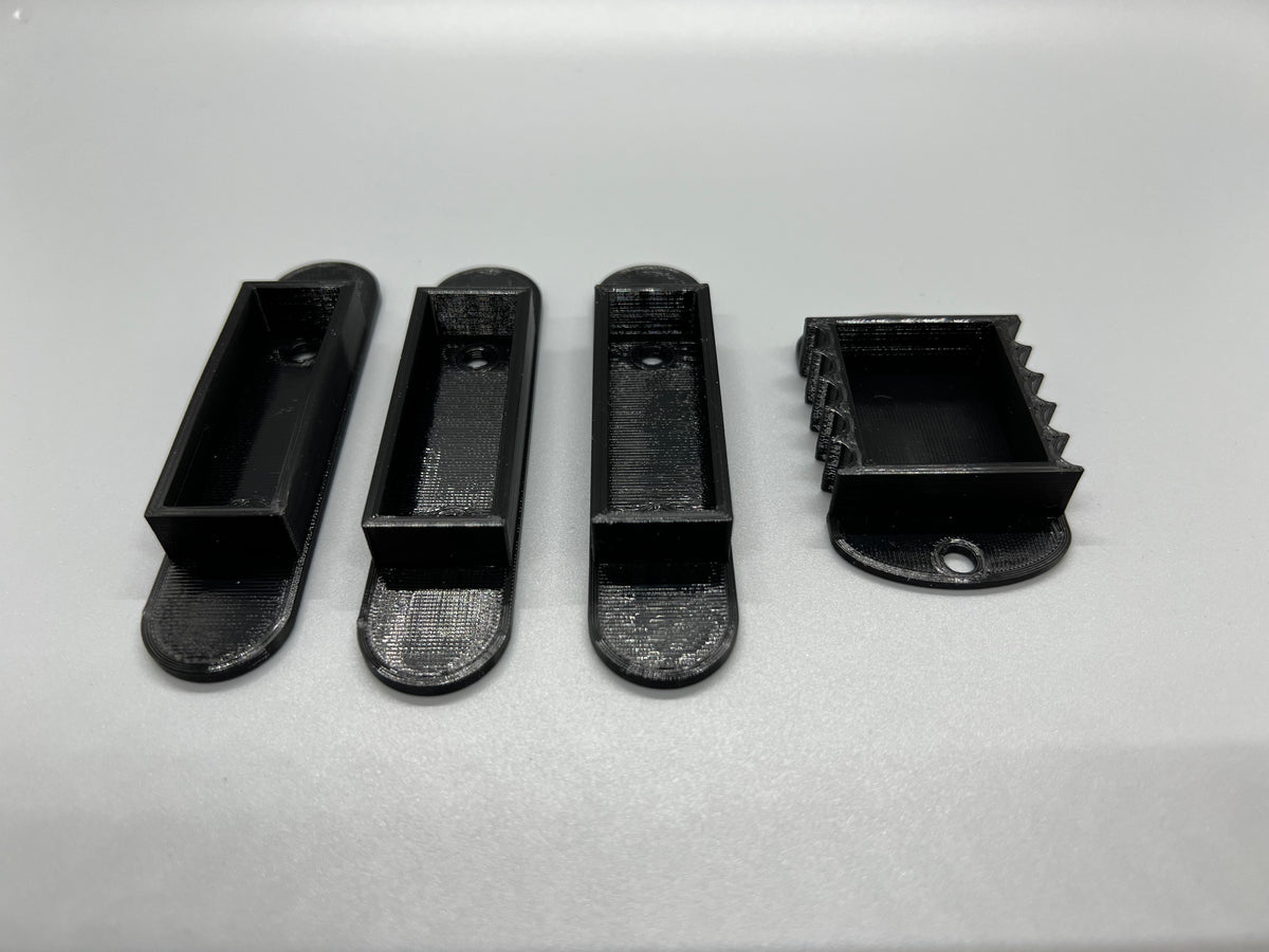 Rectangular Grease Plug Grease Drain and All Weather Vent Plugs for recteq RT-590 Stampede Bla ...